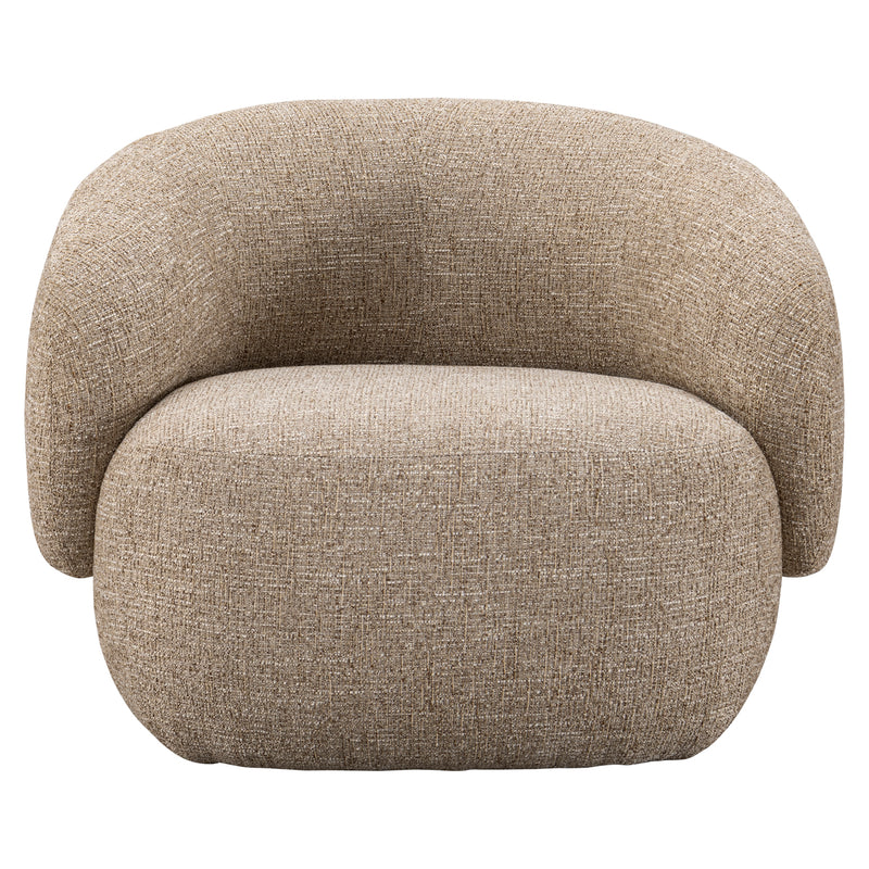 Richmond Lounge Stuhl Milano in Sand Tweed – Komfort trifft Eleganz