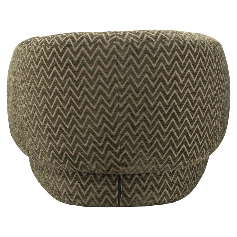 Lounge Stuhl Milano moss chevron mit gepolsterter Sitzfläche