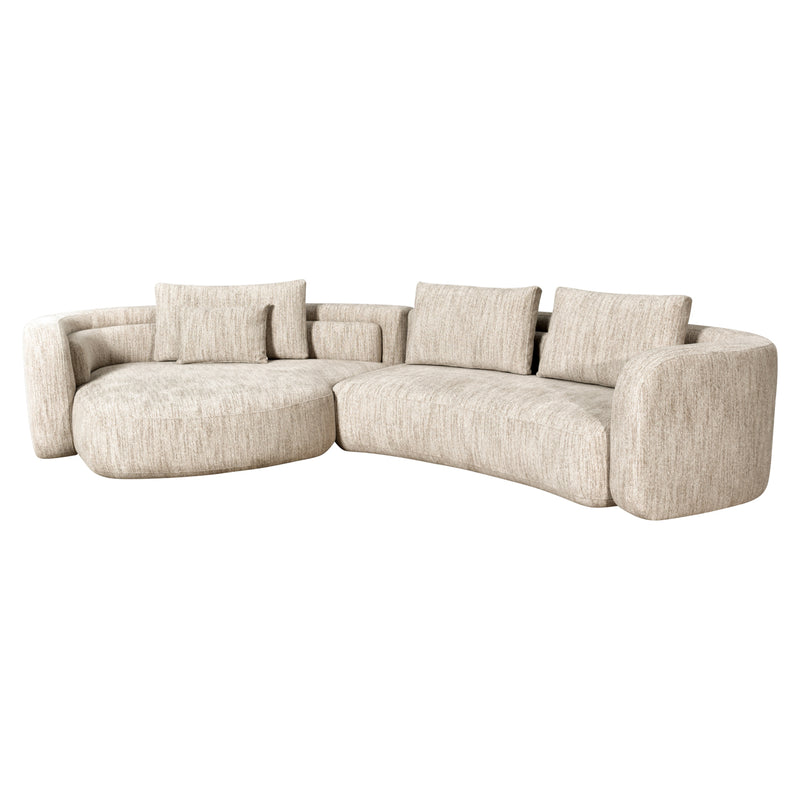 Richmond Sofa Augusto Lounge links, Natural Softweave, 389 cm