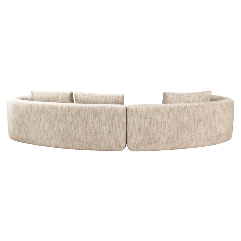 Richmond Sofa Augusto Lounge links, Natural Softweave, 389 cm