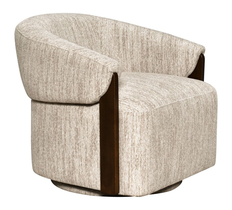 Lounge Stuhl Marina Richmond natural softweave, drehbar & feuerhemmend