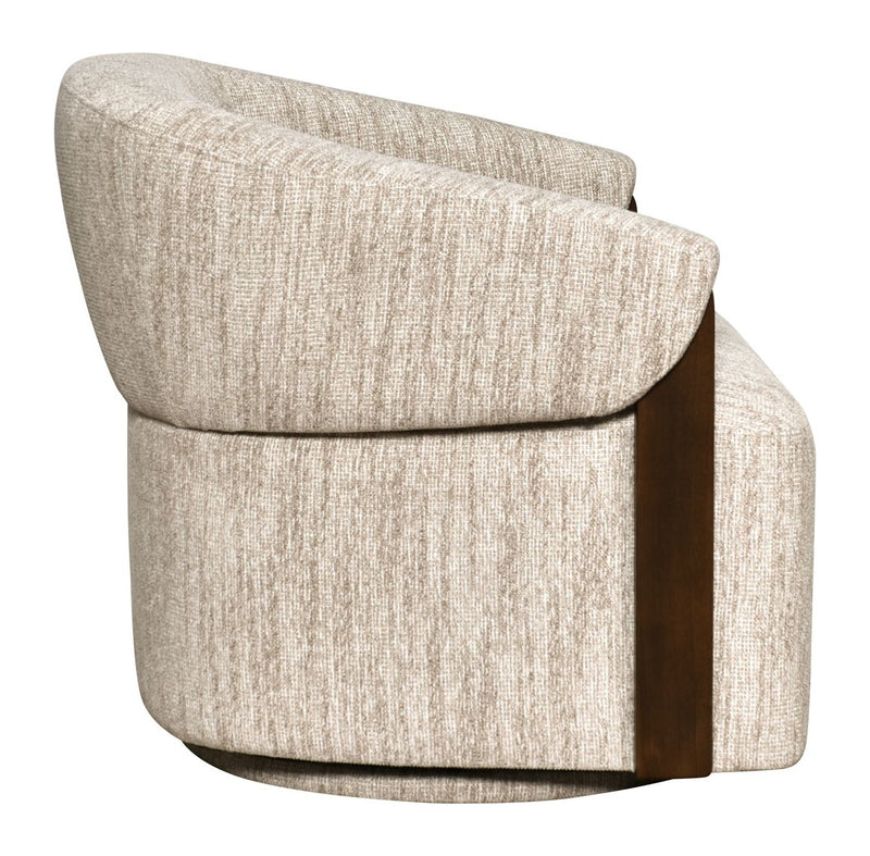 Lounge Stuhl Marina Richmond natural softweave, drehbar & feuerhemmend