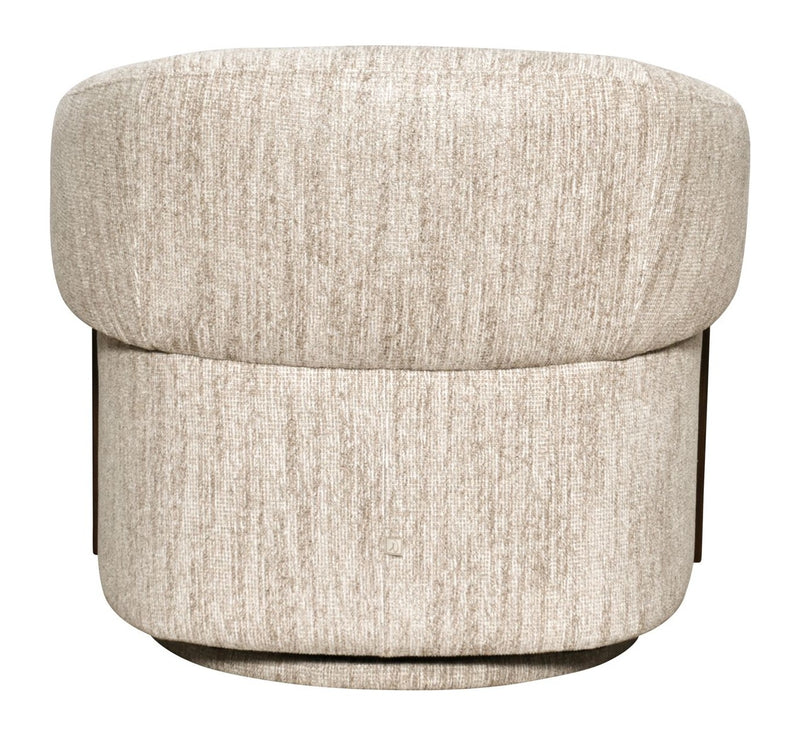 Lounge Stuhl Marina Richmond natural softweave, drehbar & feuerhemmend