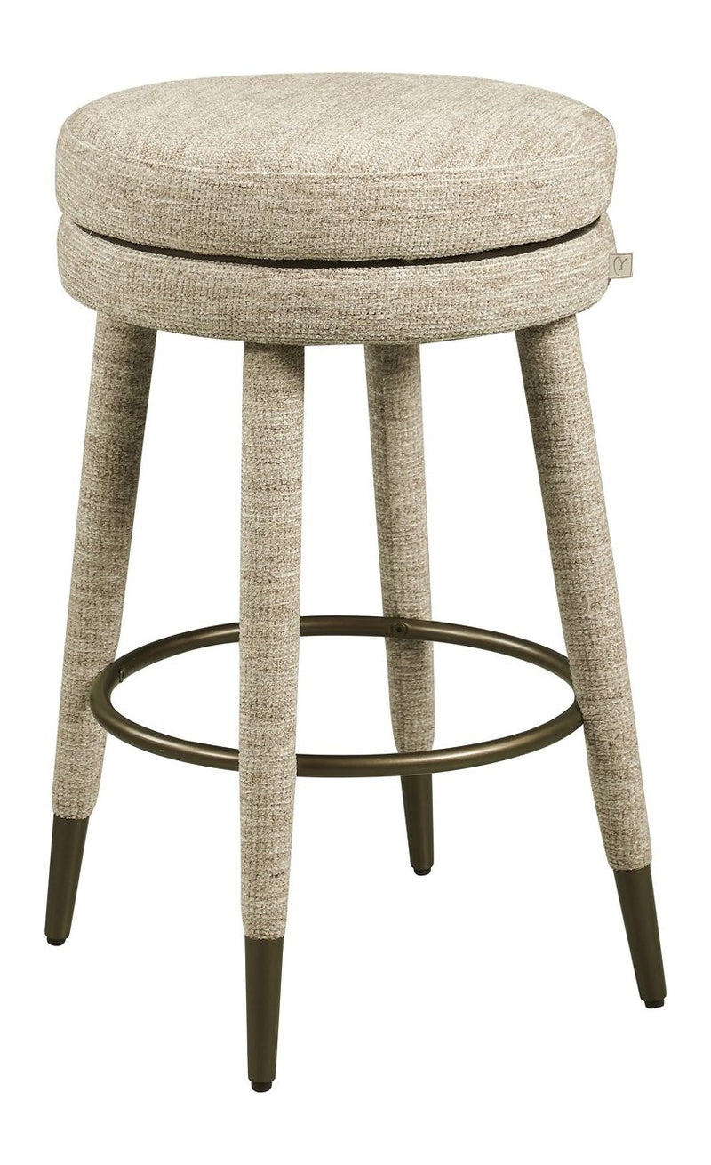 Barhocker Tenashar Natural Softweave mit Drehfunktion & Fußstütze