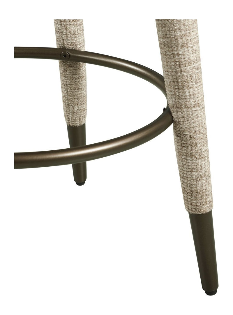 Barhocker Tenashar Natural Softweave mit Drehfunktion & Fußstütze