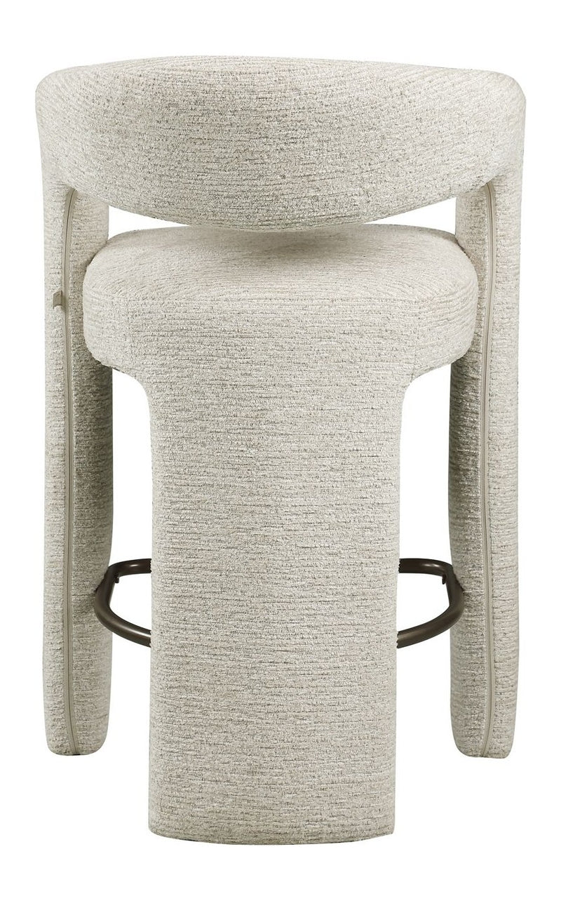 Barhocker Soho Natural Linear – Richmond, gepolstert mit Armlehnen