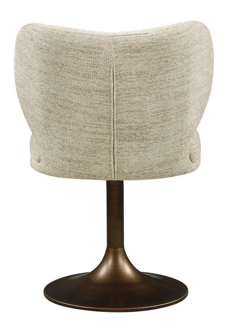 Esszimmerstuhl Amely mit Drehgestell in natural Softweave