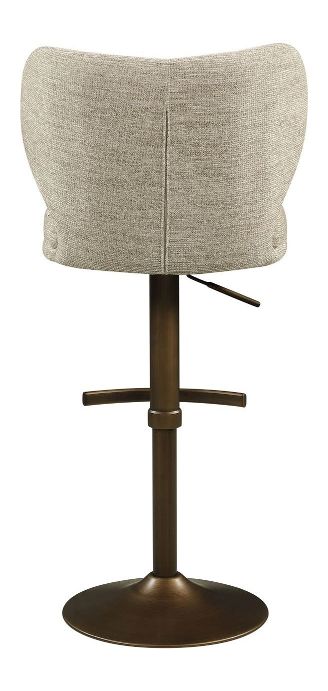Barhocker Amely Richmond, drehbar mit Fußstütze, natural softweave