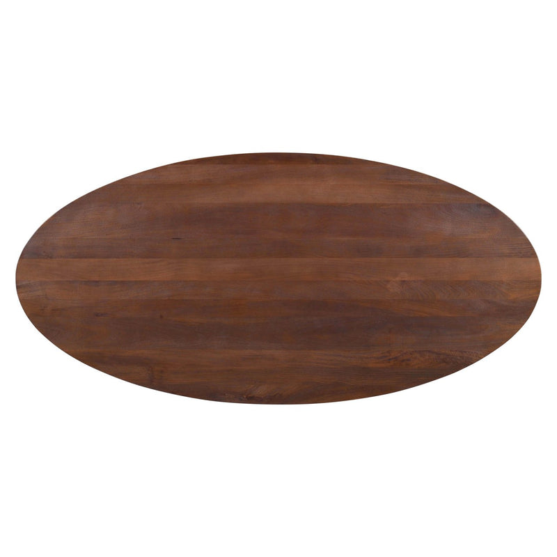 Esstisch Stafford Oval 230 cm Spicebrown Mangoholz Richmond