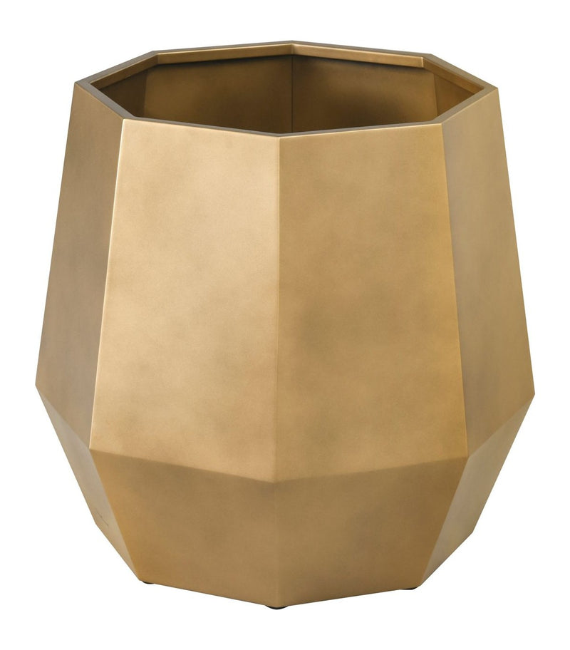 Pflanzgefäß Axis bronze gold medium – Eisen, 55x55x55 cm