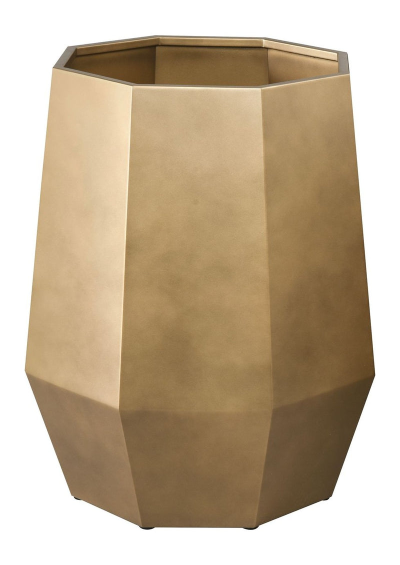 Pflanzgefäß Axis bronze gold large von Richmond aus Eisen