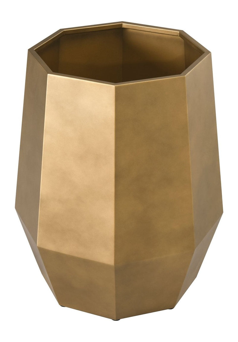 Pflanzgefäß Axis bronze gold large von Richmond aus Eisen