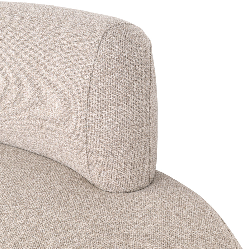 Sitzbank Sorrobon Cayenne Brown 2er-Set – rund für Esstisch