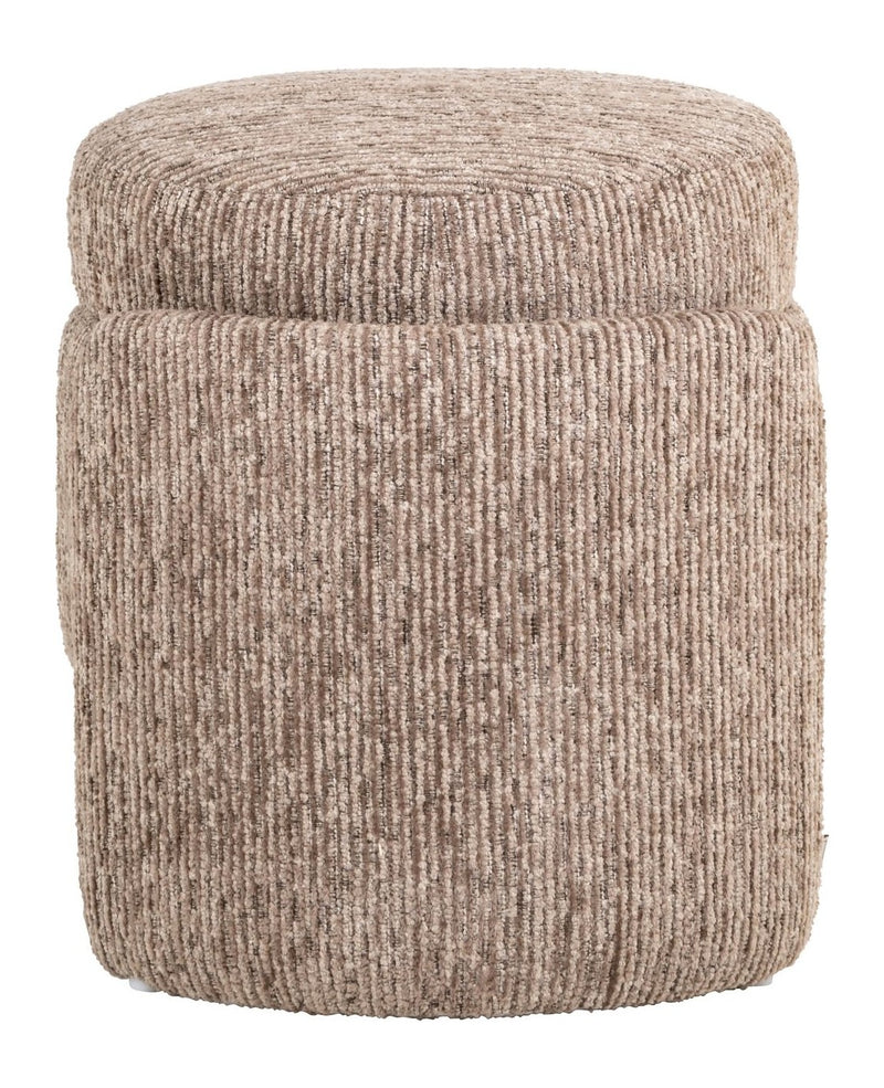 Hocker & Fußbank Cupid mocca linear mit Stauraum – Richmond