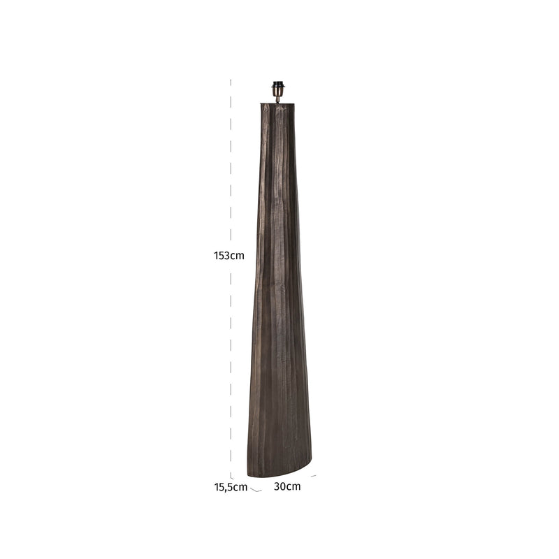 Richmond Stehlampe Velvyn Bronze – schlanke Design-Stehleuchte E27