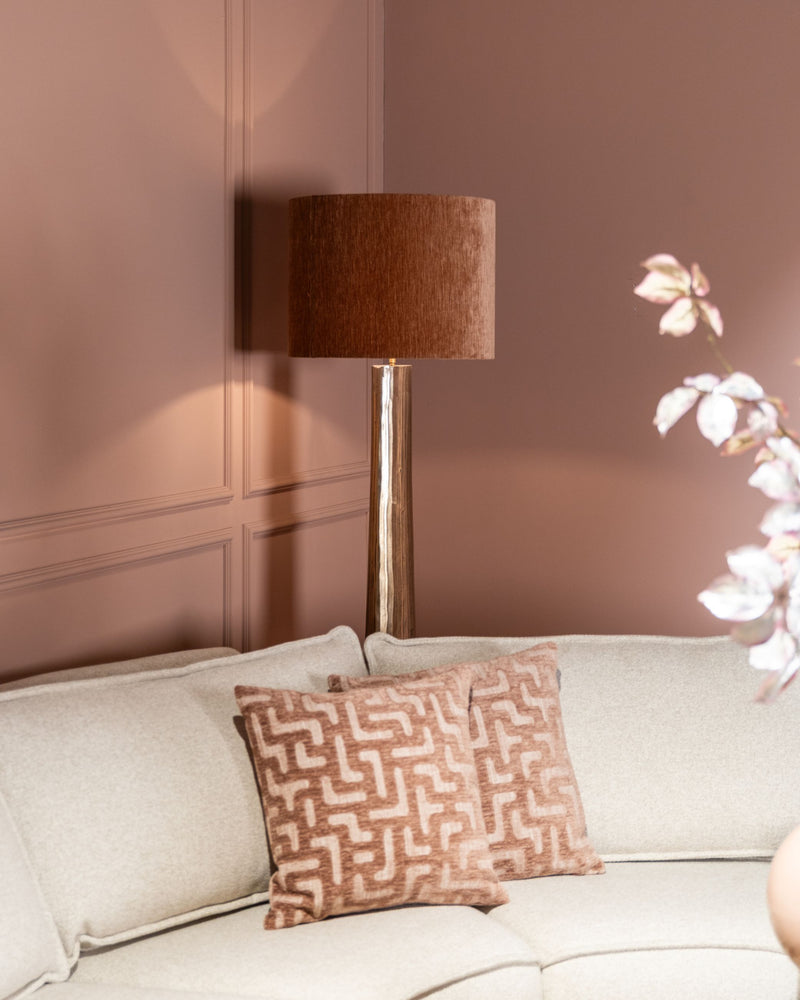 Stehlampe Velune Brass Antique – Design-Leuchte mit E27-Fassung