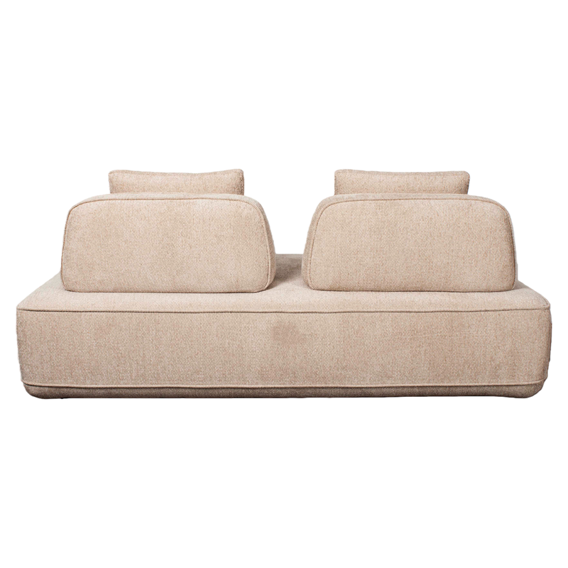 Sofa Tudor Natural Boldweave 2,5-Sitzer mit verstellbarer Rückenlehne