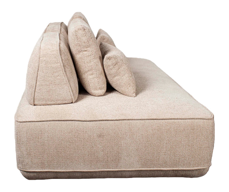 Sofa Tudor Natural Boldweave 2,5-Sitzer mit verstellbarer Rückenlehne