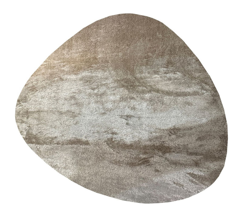 Richmond Teppich Mats beige 230x350 cm – Pebble-Form mit Reliefmuster