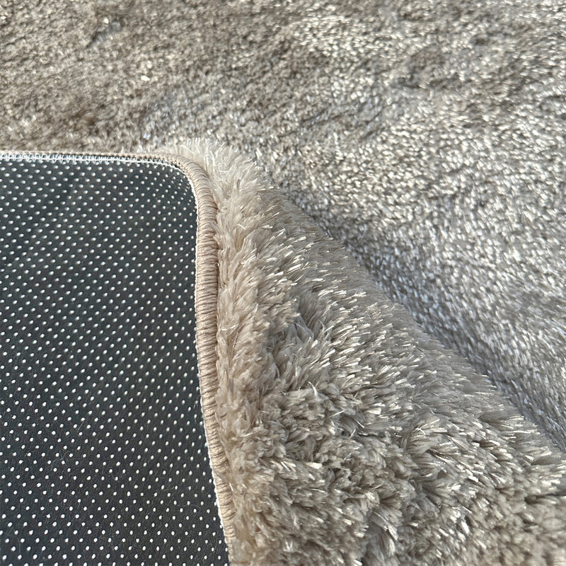 Richmond Teppich Mats beige 230x350 cm – Pebble-Form mit Reliefmuster