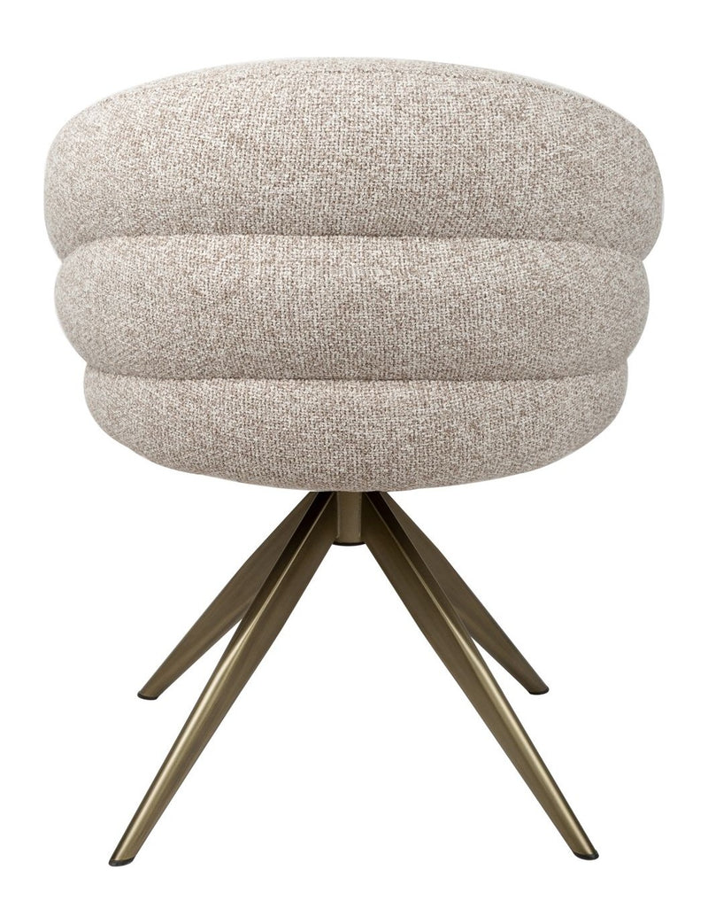 Esszimmerstuhl Zendaya drehbar, Cayenne Brown, Richmond Interiors