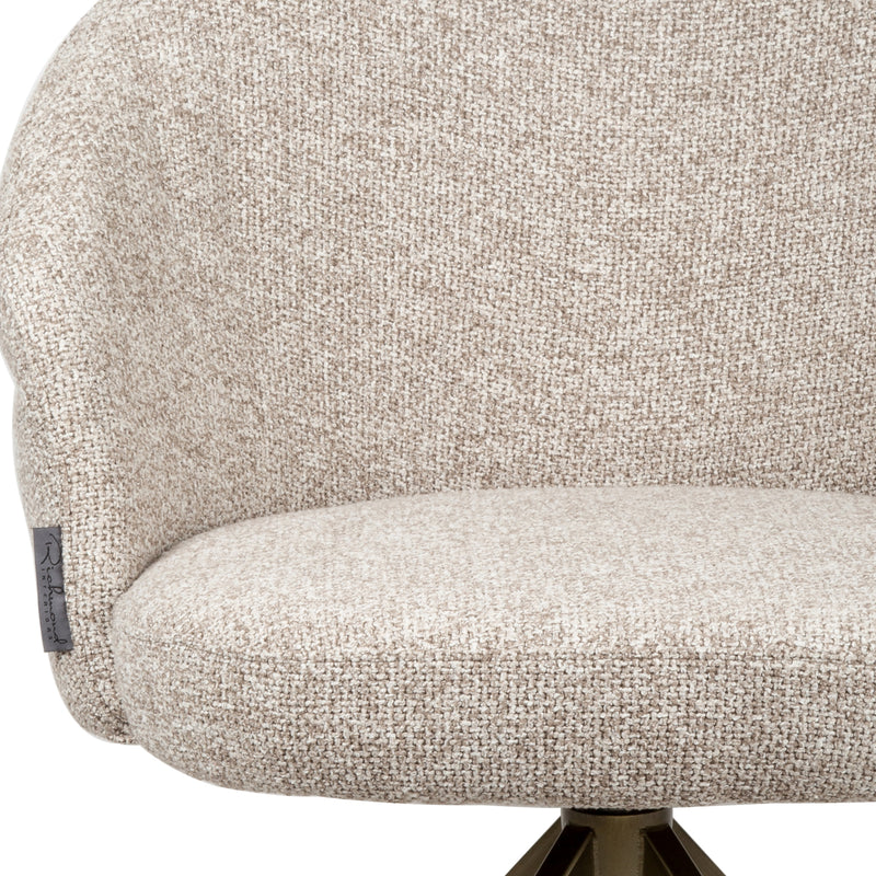 Esszimmerstuhl Zendaya drehbar, Cayenne Brown, Richmond Interiors