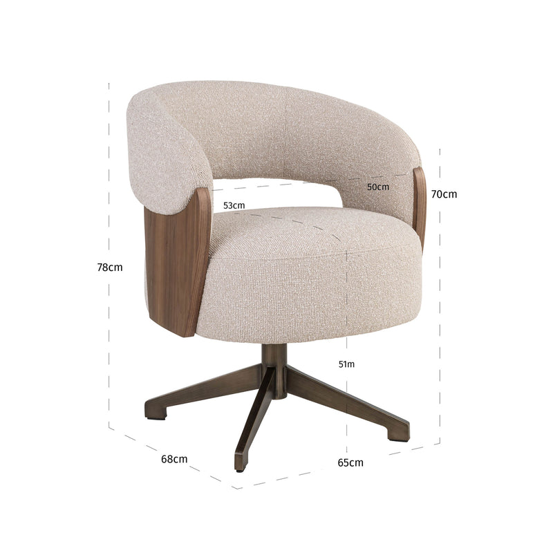Esszimmerstuhl Pollux Lodge Desert Walnut – Richmond Polsterstuhl