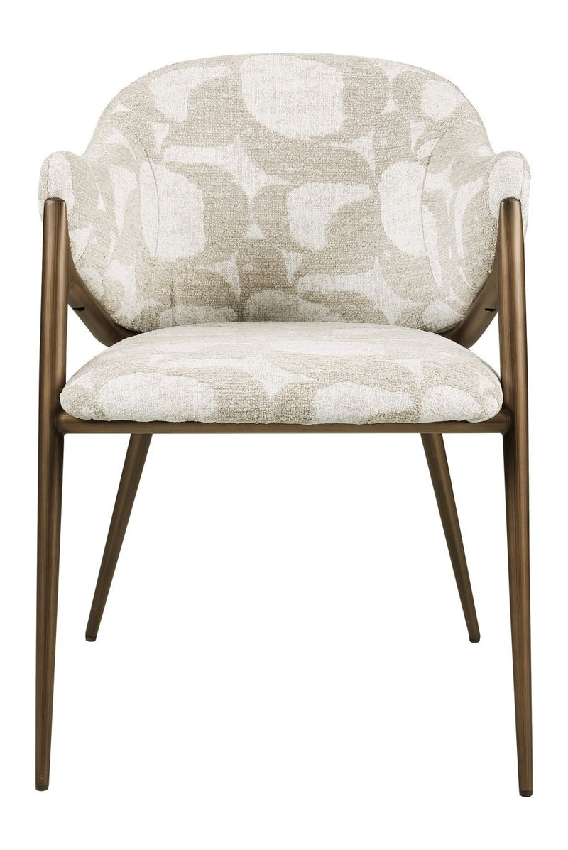Esszimmerstuhl Gwen natural oasis von Richmond mit Polyester-Bezug