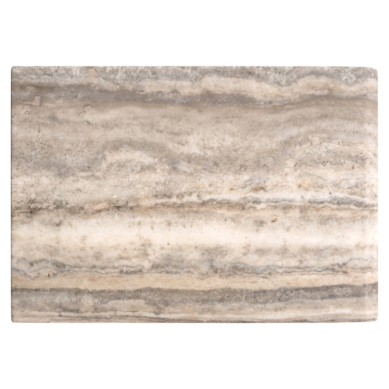 Sofabeistelltisch Dulce grey mit Marmorplatte fürs Wohnzimmer