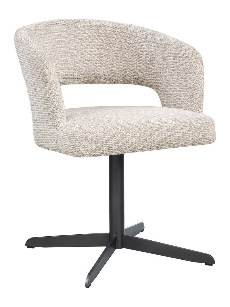 Esszimmerstuhl Blanca Natural mit Polsterbezug – Richmond Interiors