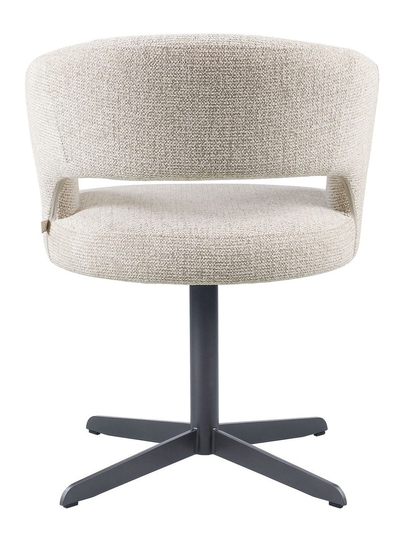 Esszimmerstuhl Blanca Natural mit Polsterbezug – Richmond Interiors