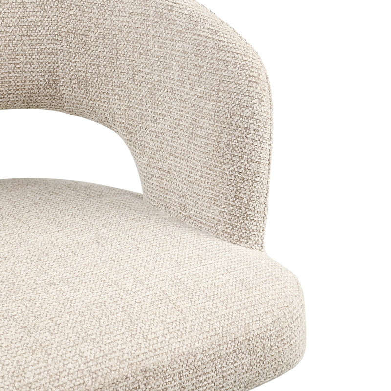 Esszimmerstuhl Blanca Natural mit Polsterbezug – Richmond Interiors