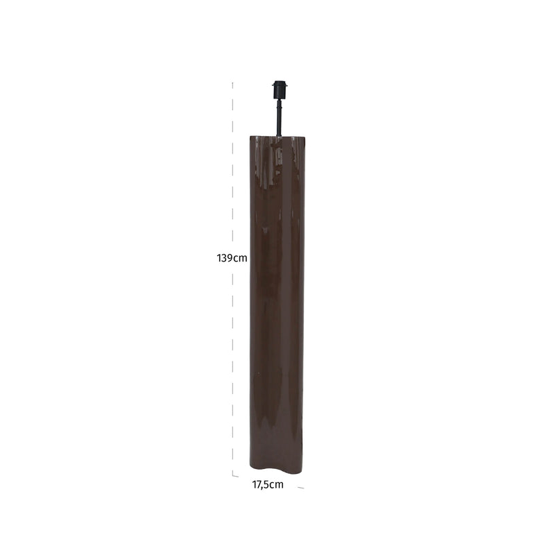 Stehlampe Aurelia Chestnut – schlanke Design-Stehleuchte Richmond