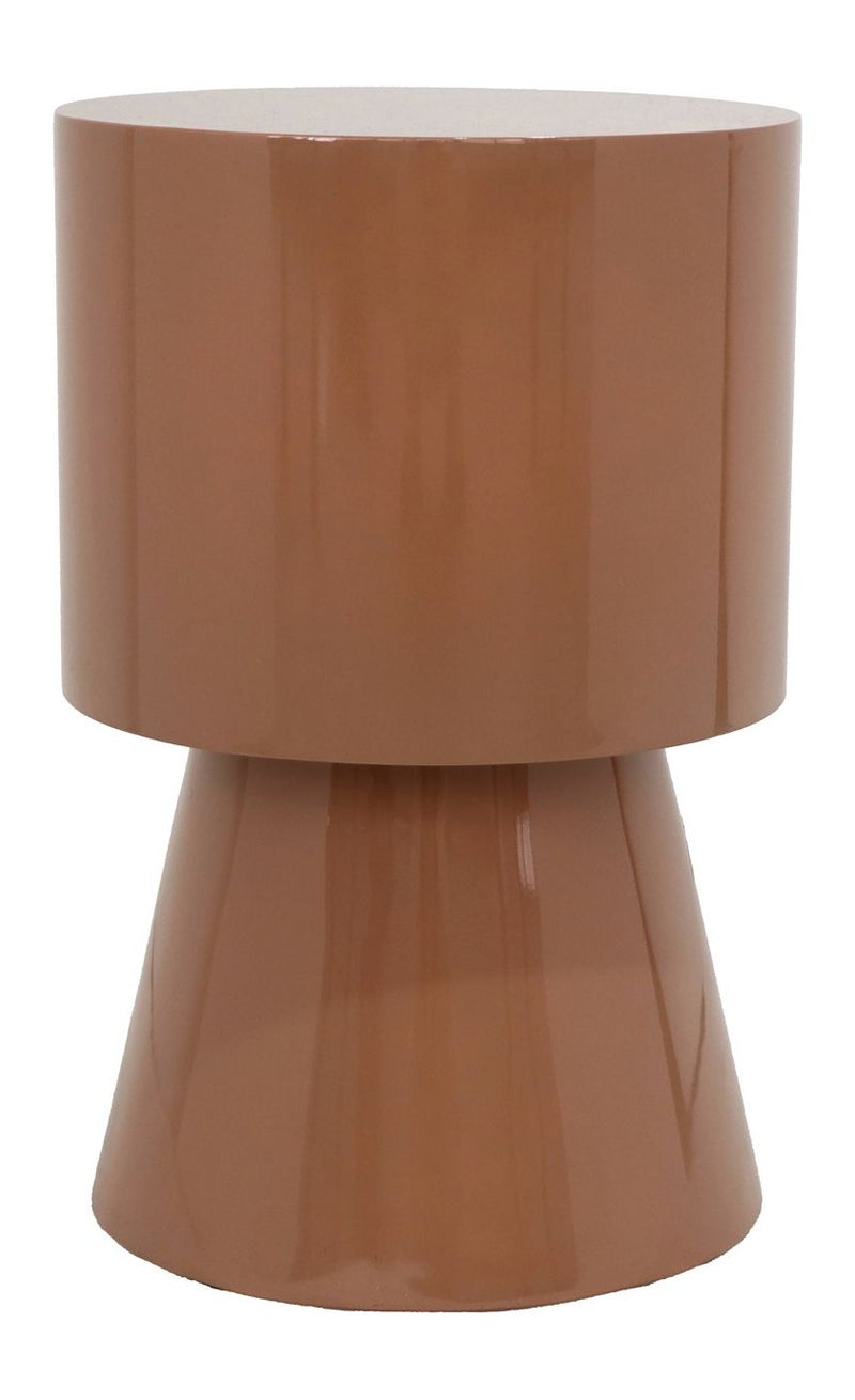 Beistelltisch Liza mocha mousse – kompaktes Design für Sofa & Sessel