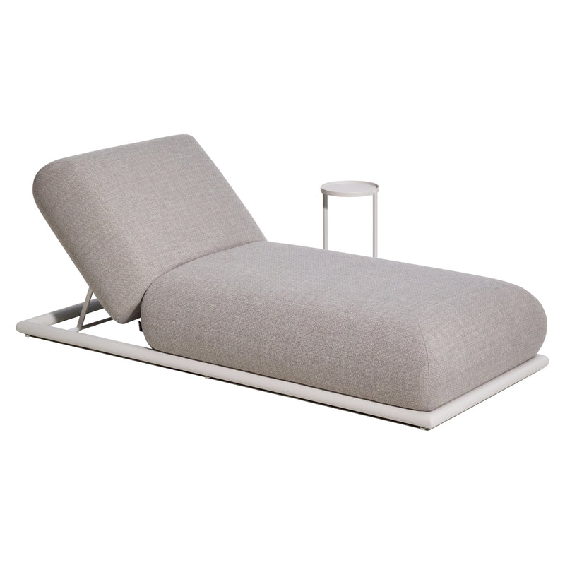 Outdoor Liege Sullivan Greige Alpine mit Aluminiumrahmen