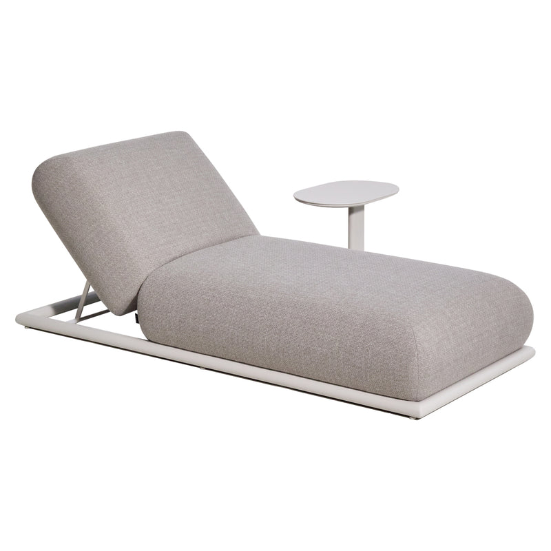 Outdoor Liege Sullivan Greige Alpine mit Aluminiumrahmen