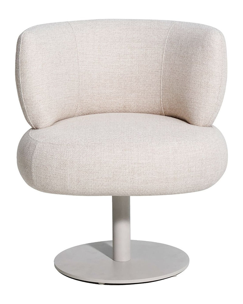 Outdoor Stuhl Mason beige alpine – drehbar, wetterfest, UV-beständig