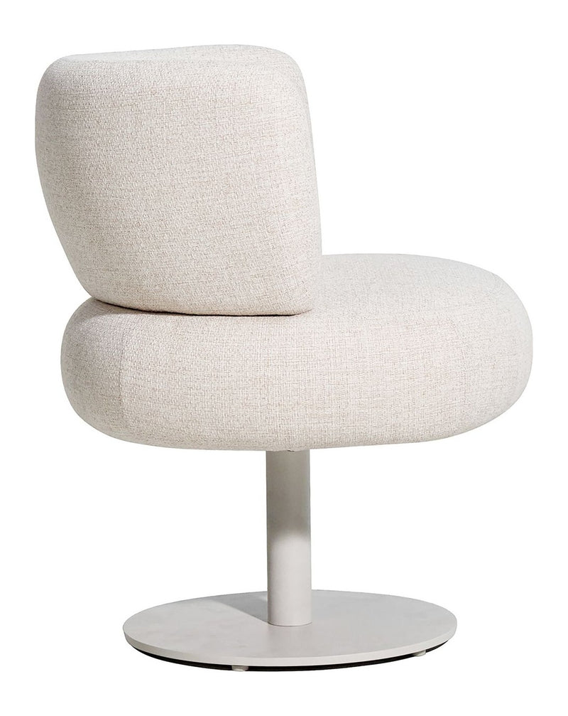 Outdoor Stuhl Mason beige alpine – drehbar, wetterfest, UV-beständig
