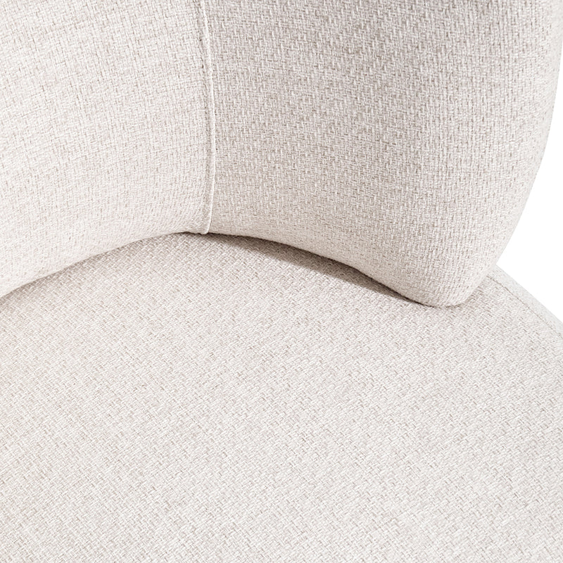 Outdoor Stuhl Mason beige alpine – drehbar, wetterfest, UV-beständig
