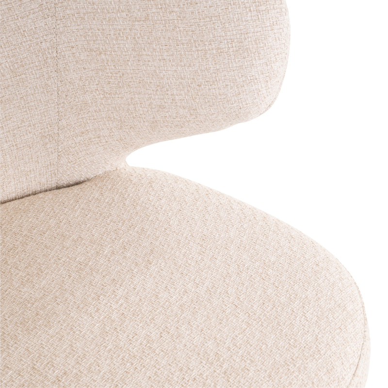 Outdoor Stuhl Nuba Beige Alpine – Richmond Gartenstuhl mit Geflecht