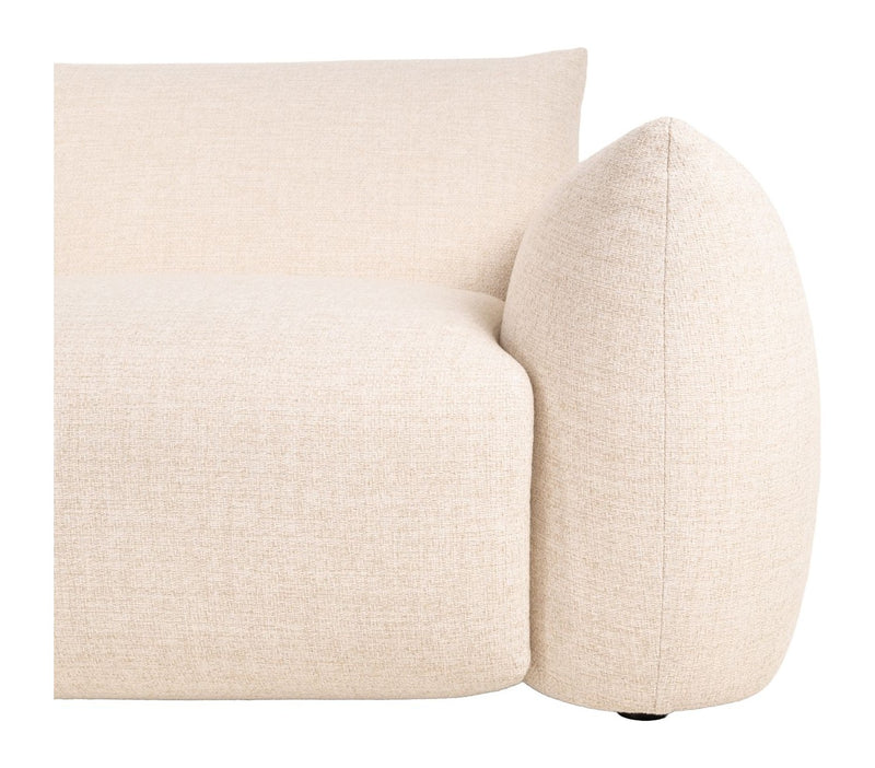 Garten Ecksofa Dawson beige alpine – wetterfest & komfortabel