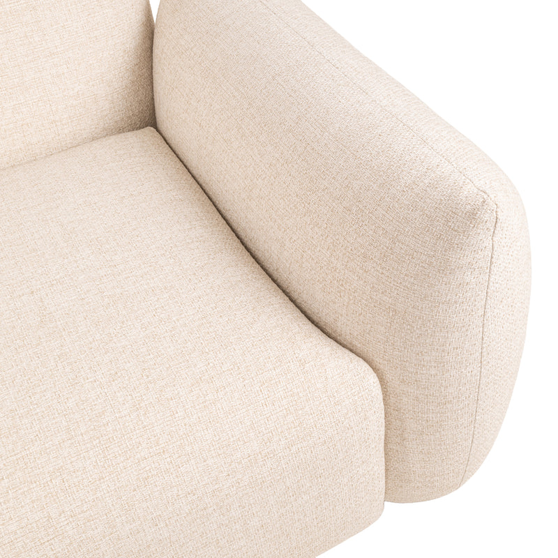 Garten Ecksofa Dawson beige alpine – wetterfest & komfortabel