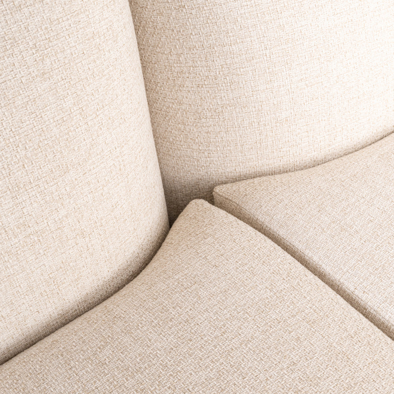 Garten Ecksofa Dawson beige alpine – wetterfest & komfortabel