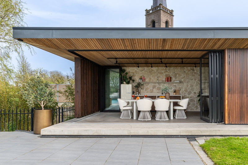 Richmond Outdoor Esstisch Senza 220 cm Aluminium Light Beige