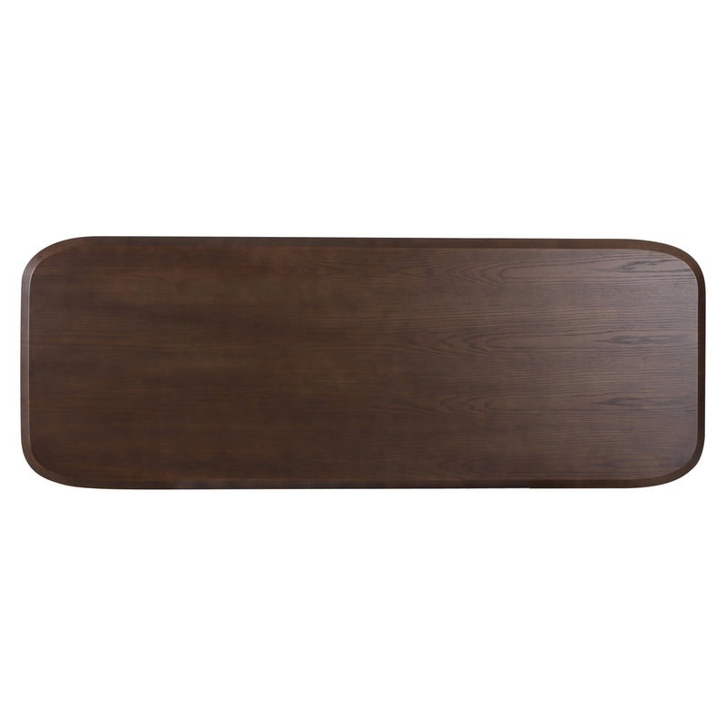Thekentisch Prancer brown für Küche & Barbereich, 220 cm breit