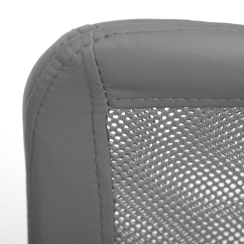 Kinderstuhl Bonnie Interlink in Grau, höhenverstellbar mit Mesh-Bezug