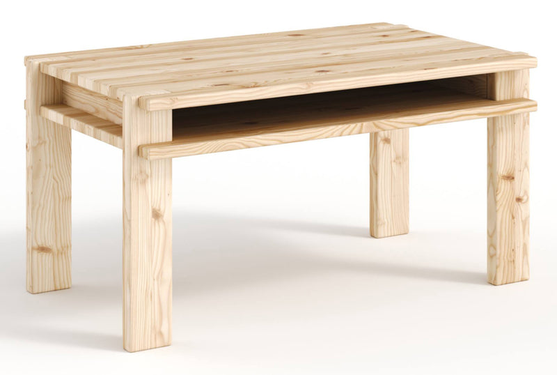 Couchtisch TUCK Coffee Table 80 x 50 cm Kiefer unbehandelt von Karup