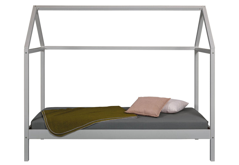 Hausbett Sun Road Grau aus Massivholz Kiefer fürs Kinderzimmer