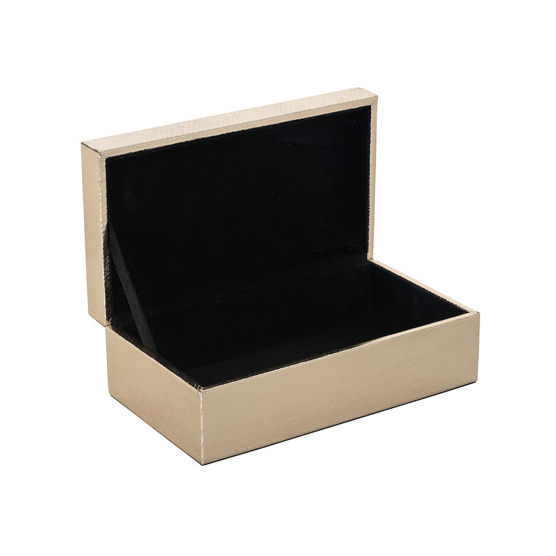 Richmond Aufbewahrungsbox Norah gold – Vintage-Design aus Eisen