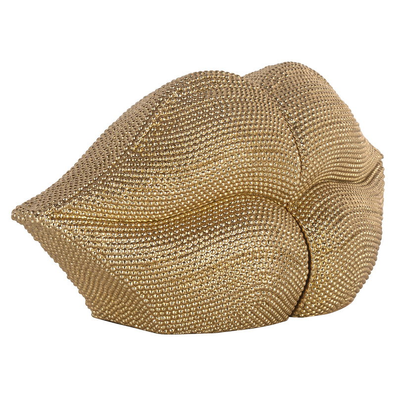 Richmond Buchständer Kiss gold – dekoratives Polyresin-Accessoire